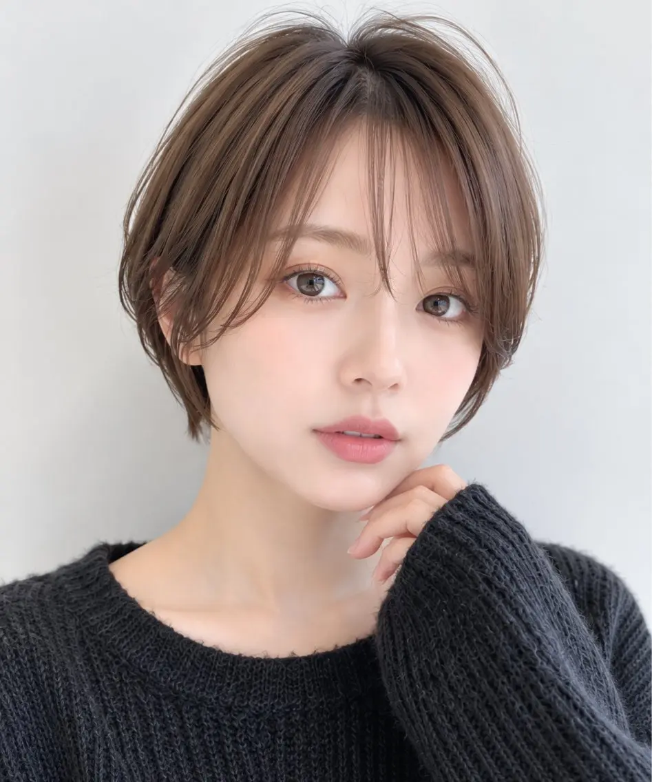 ショート ショート・ボブ特化/ 銀座/星優斗のヘアスタイル