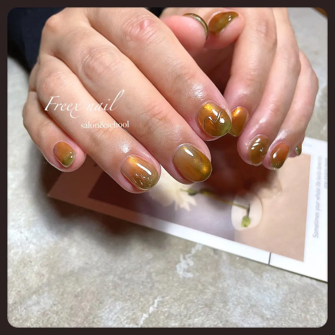 ネイル ハンドネイル ハンドケア freex nail /ニュアンス/個性派のネイルデザイン