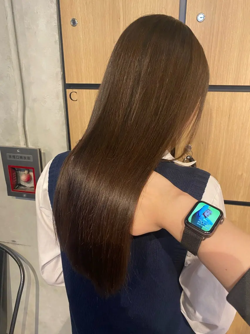 カラー 髪質改善 カット ヘアカラー トリートメント 髪質改善サロン 梅田/ヨナミネのヘアスタイル