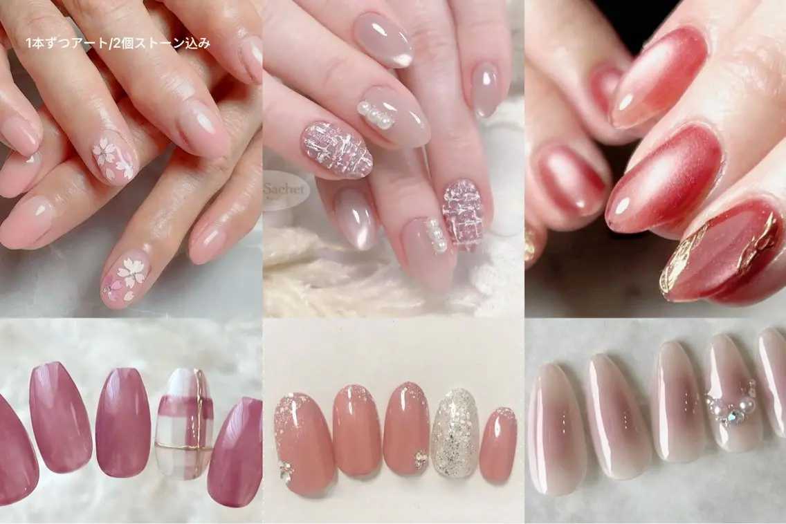 ネイル ラベンダー💖日暮里 ルル💖ネイルのネイルデザイン