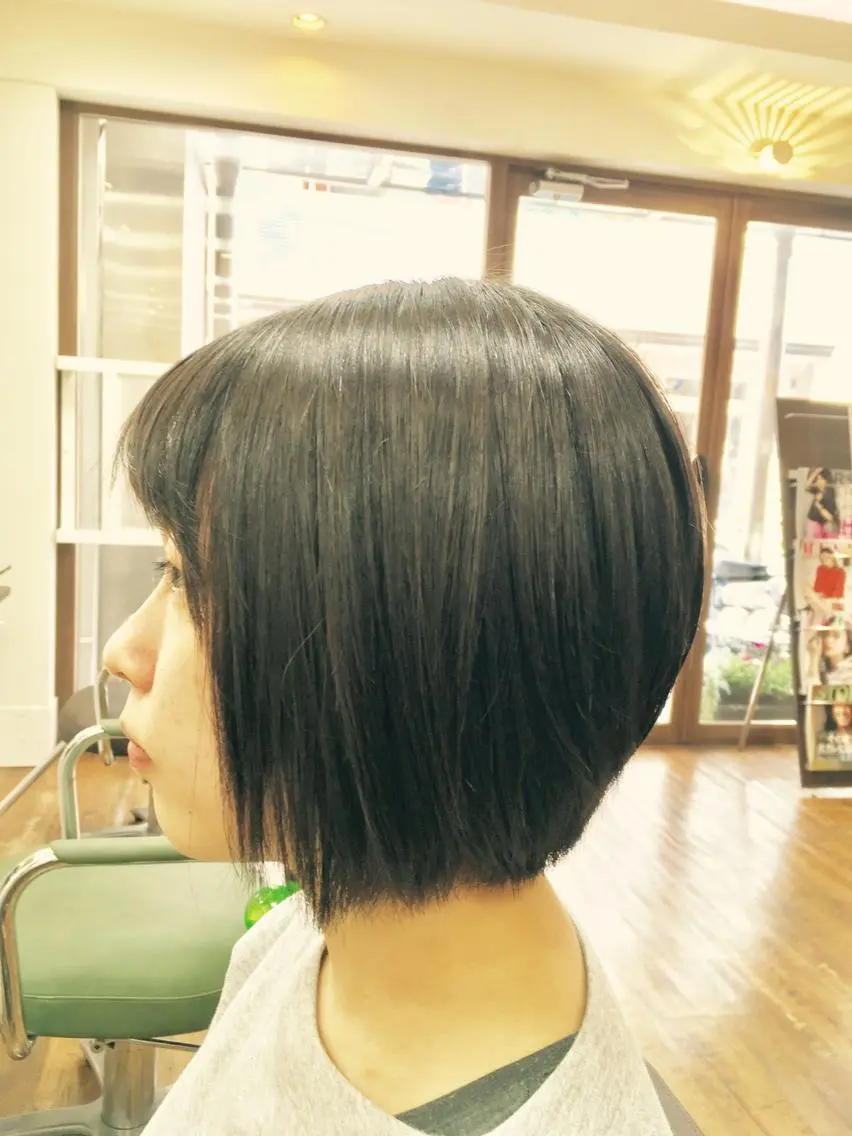 髪の寄付 ヘアドネーションカットの写真