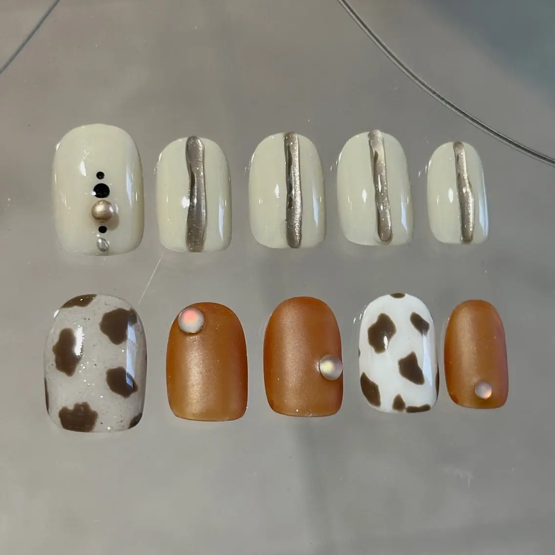 ネイル ニュアンスネイル ハンドネイル mano Hiroeのネイルデザイン