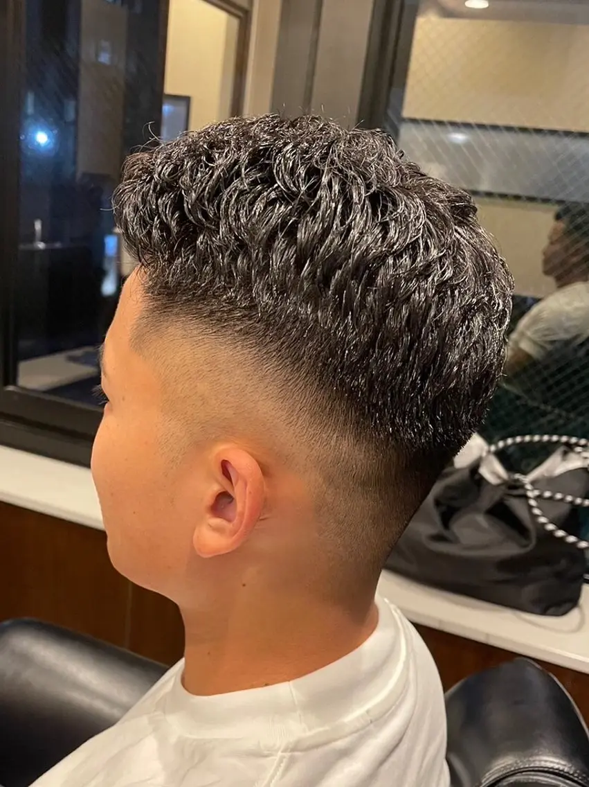 ショート パーマ 長谷川 真那のヘアスタイル