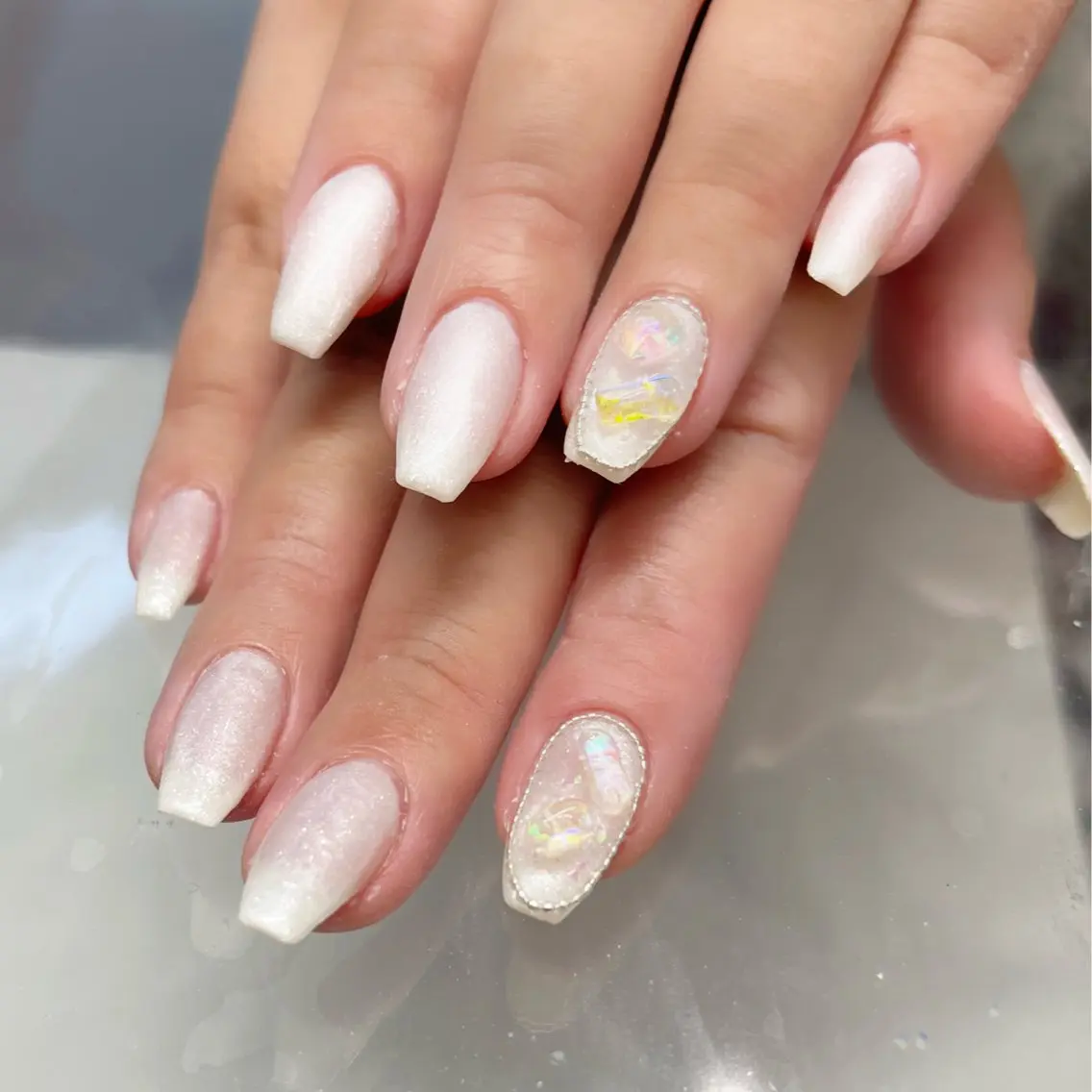 ネイル シンプルネイル ハンドネイル Knail . iのネイルデザイン