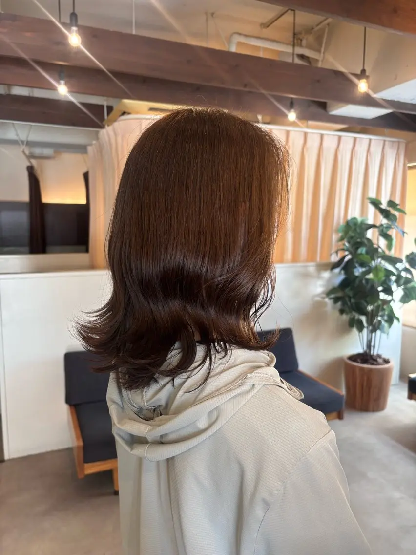 カラー Noa🎀🫧 KNACK 阿倍野のヘアスタイル