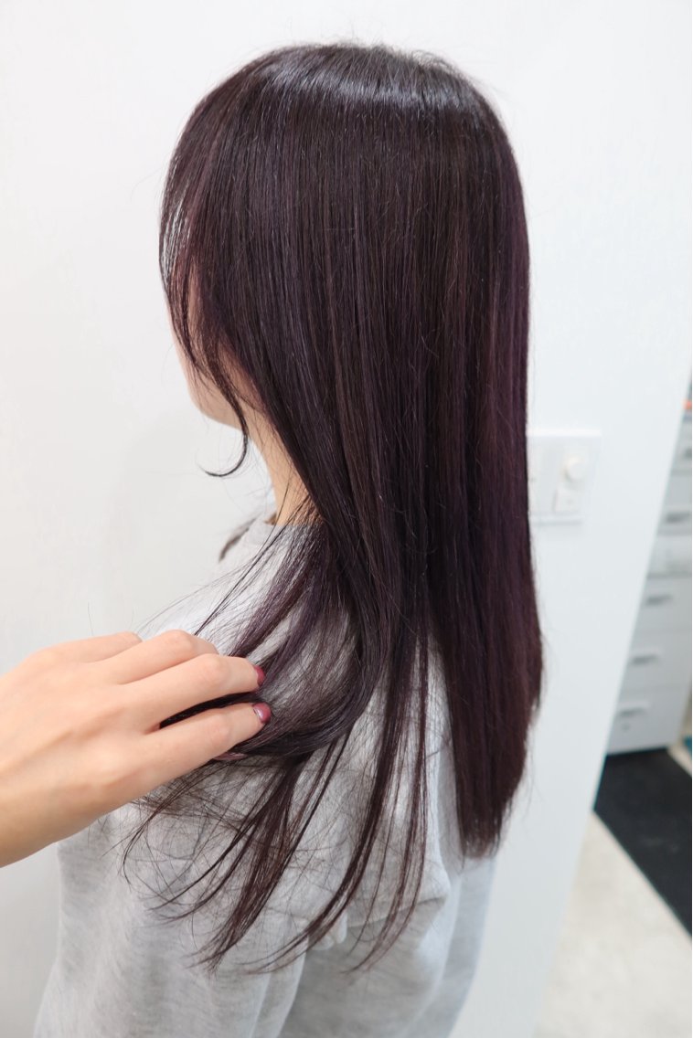 セミロング カラー カット ヘアカラー トリートメント レイヤー/ヘアセット 💐nao.のヘアスタイル