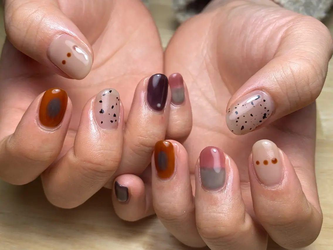 ネイル ハンドネイル atelier moamのネイルデザイン