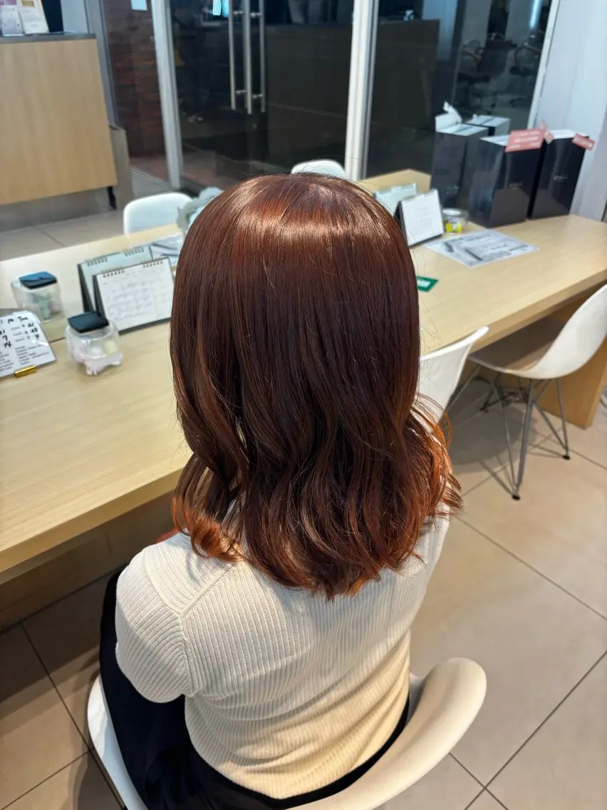 【月・火・水・木・限定‎🤍】カット+ワンカラーモデル🫧🎀の写真