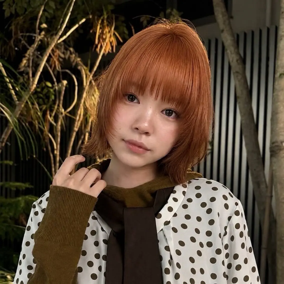 カラー ヘアカラー ハイトーン/デザイン カラー山下莉歩のヘアスタイル