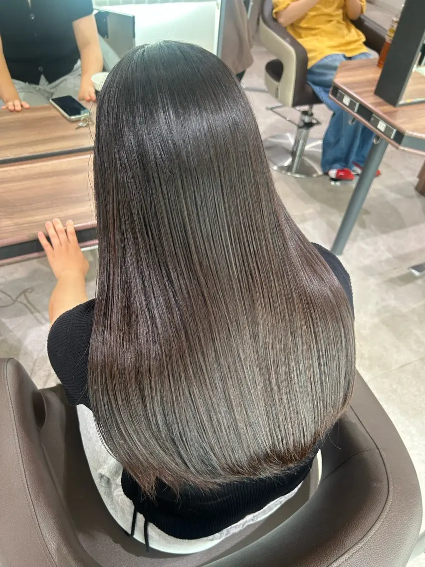 ロング パーマ 🩵ྀི髪質改善/ ちもも🩵ྀིのヘアスタイル