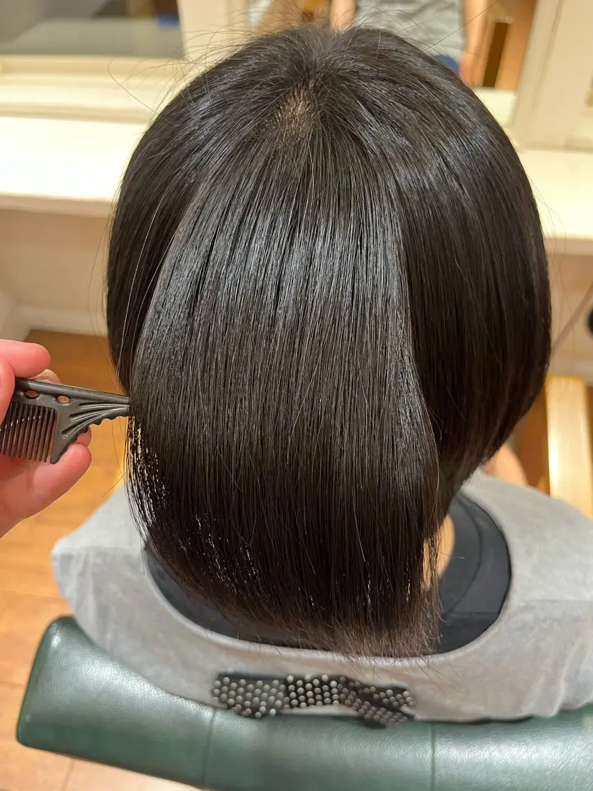 ショート 縮毛矯正 Ryoka 🦋のヘアスタイル