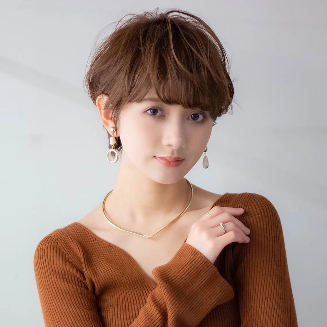 ショート パーマ 浅沼 ゆいのヘアスタイル