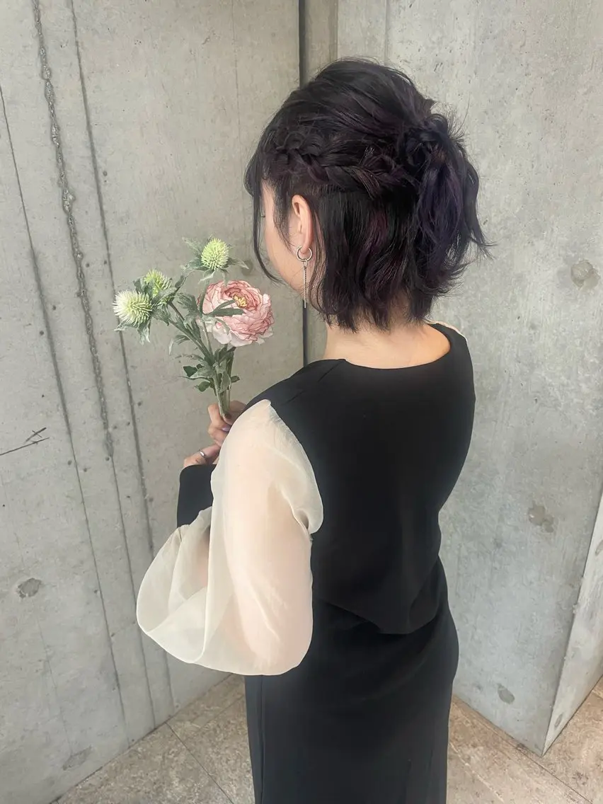 ヘアアレンジ ヘアセット 美髪× ヘアセット✨Araiのヘアスタイル