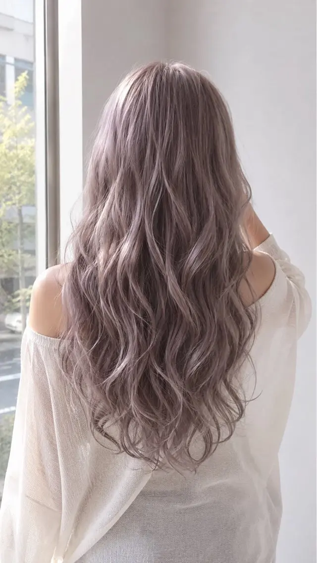 ロング カラー イズ ミのヘアスタイル