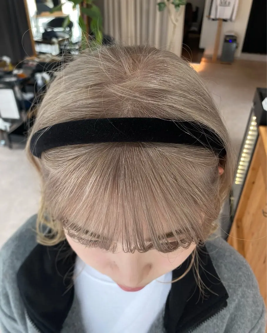 ミディアム カラー ブリーチ ヘアカラー トリートメント iroha/ n.w.h🎀のヘアスタイル