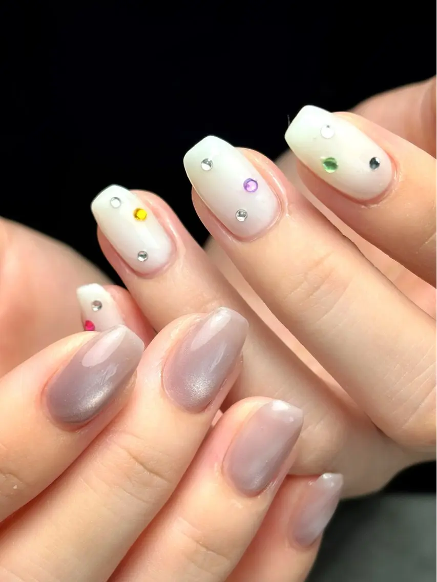 ネイル ハンドネイル Qmu nail まりなのネイルデザイン