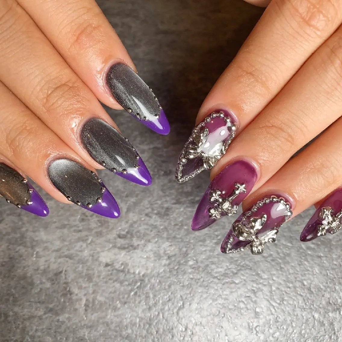 ネイル 持ち込み スカルプネイル ハンドネイル MU5-nail 金山ネイルサロンのネイルデザイン