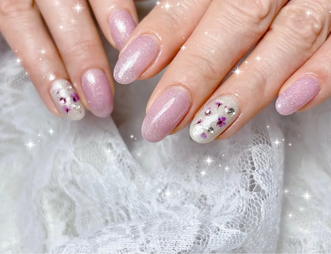ネイル ハンドネイル FLARE NAIL フレアネイルのネイルデザイン
