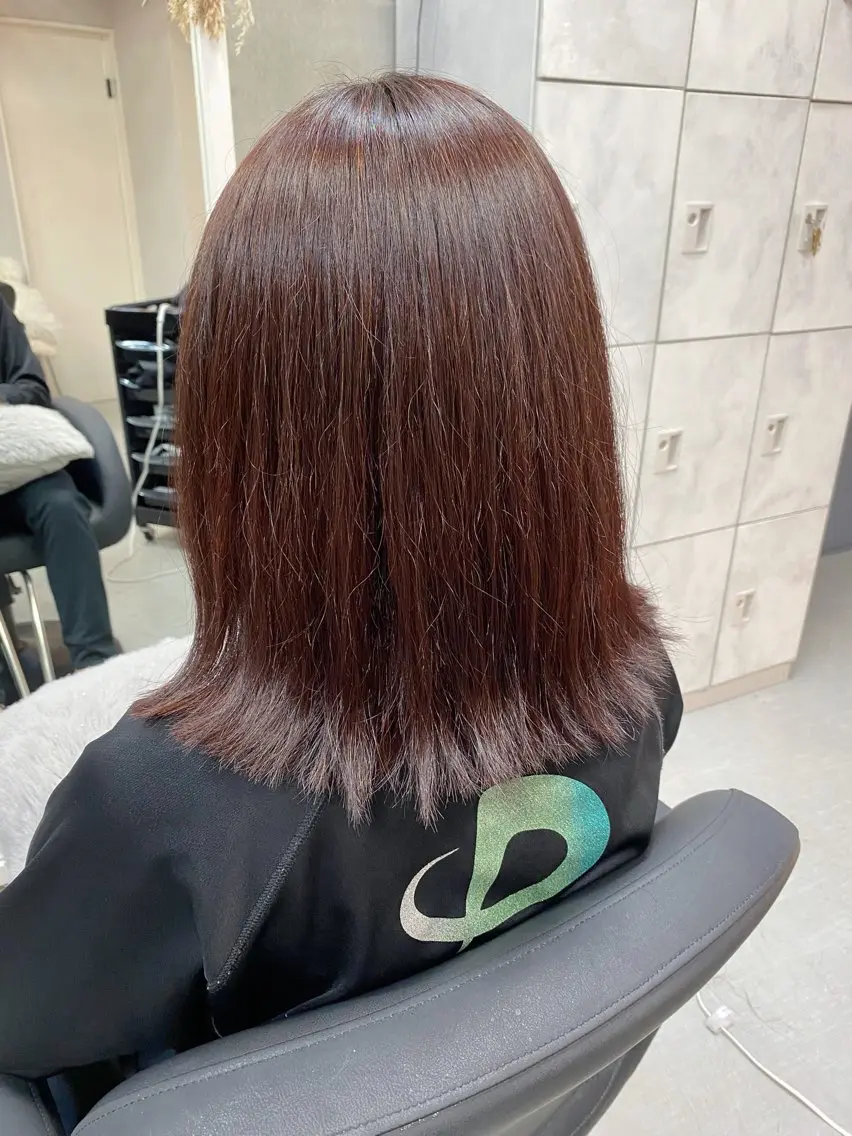 カラー ブラウンカラー オレンジ オレンジブラウン XELM高崎 🤍Kyokaのヘアスタイル
