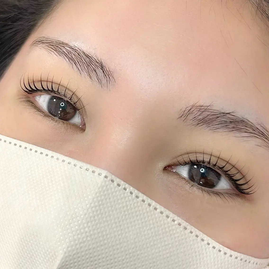 マツエク・マツパ バインドロック フラットラッシュ ナチュラル パリジェンヌラッシュリフト まつげパーマ Marine eyeの眉毛・アイブロウイメージ