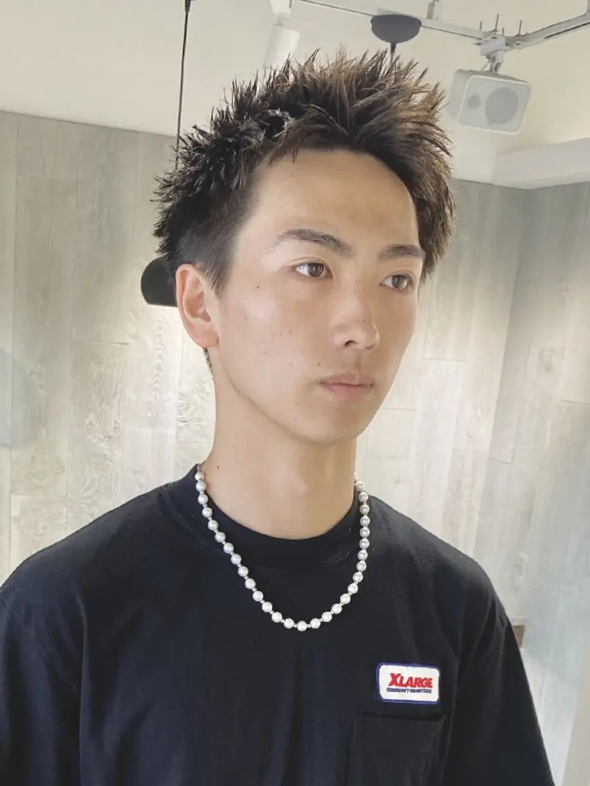 メンズ ショート メンズパーマ メンズツイストパーマ ツイストパーマ カット メンズ&ショート LEA山村真史のヘアスタイル