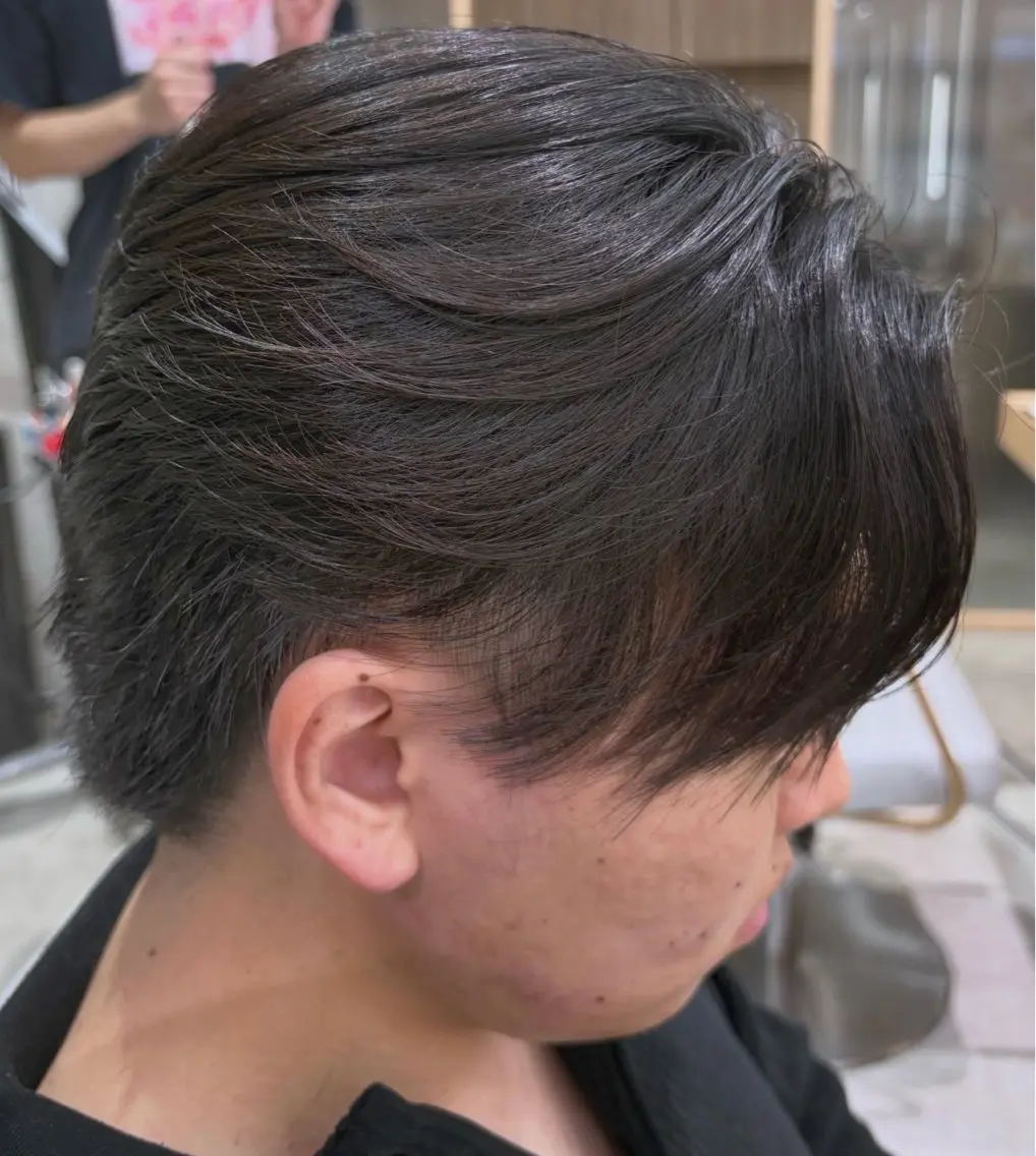 パーマ メンズ カット 縮毛矯正 トリートメント メンズパーマ💎& 縮毛矯正✨レオのヘアスタイル