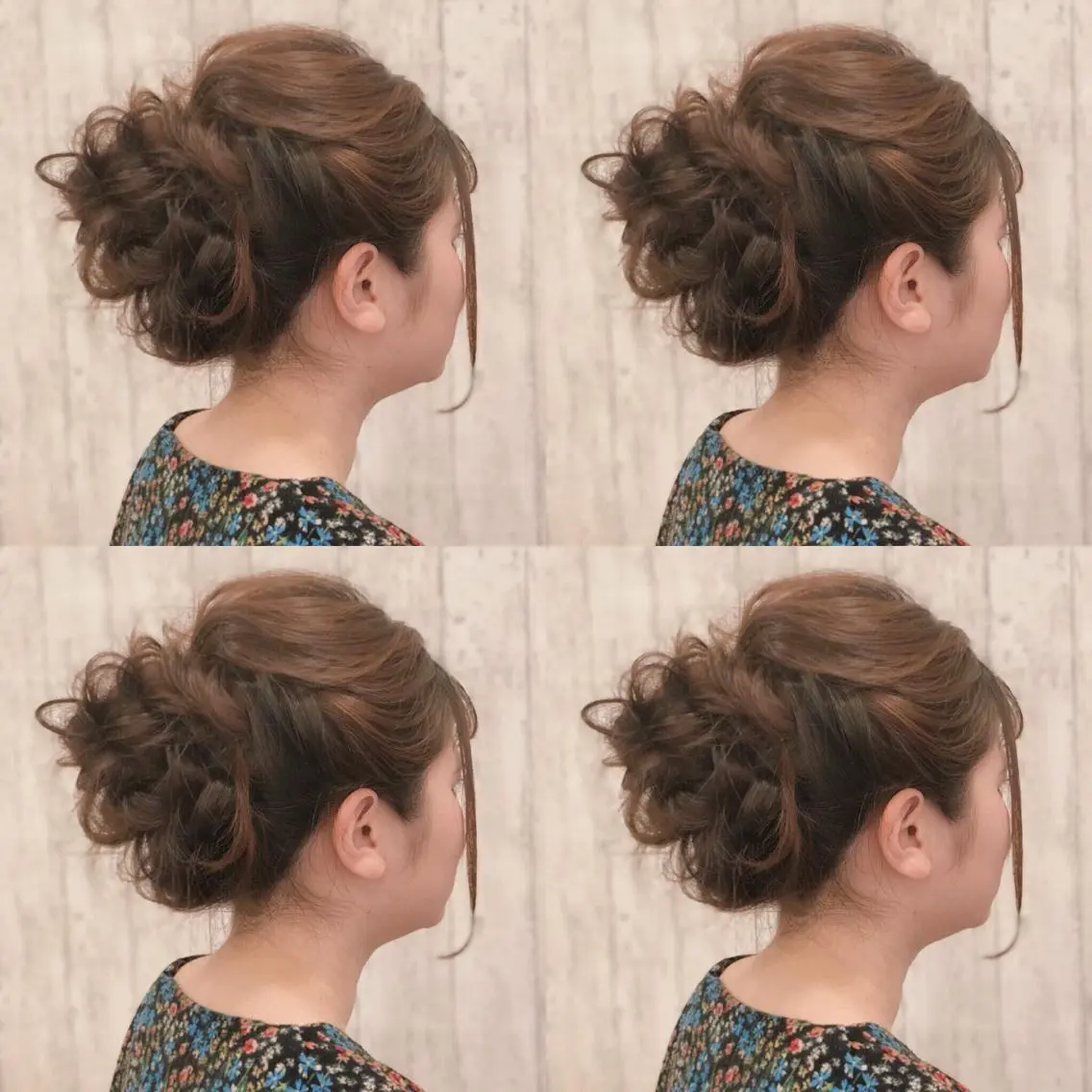 セミロング ヘアアレンジ ヘアセット 🌷MAYU 🌷のヘアスタイル
