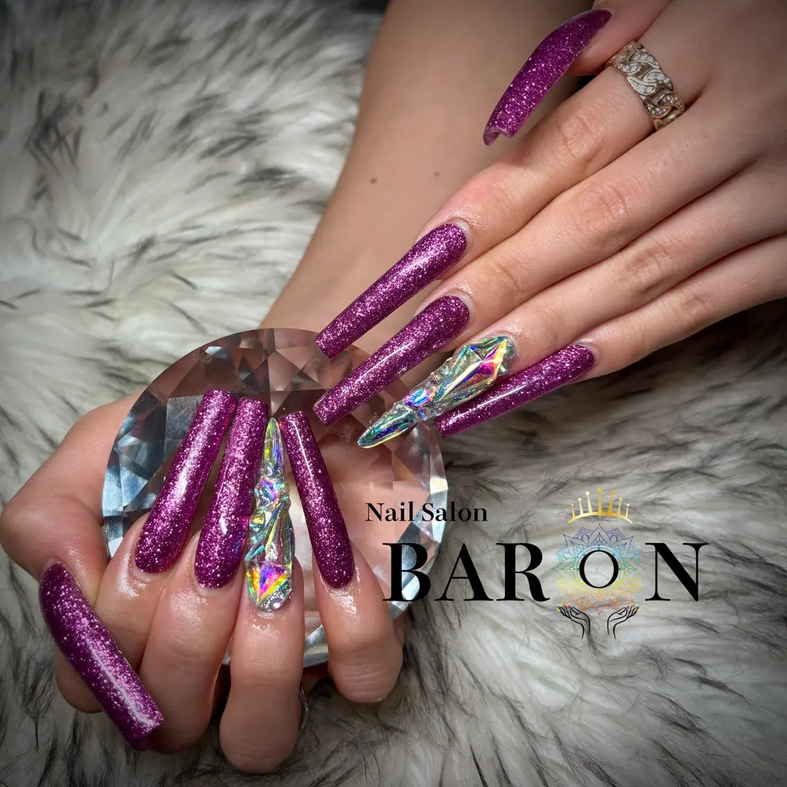 ネイル ハンドネイル ☆SAKI☆ BARON 店長のネイルデザイン