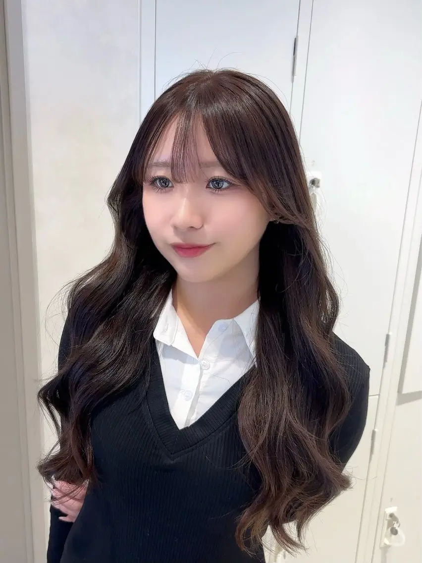 ロング ami🎀韓国ヘア 🎀髪質改善のヘアスタイル