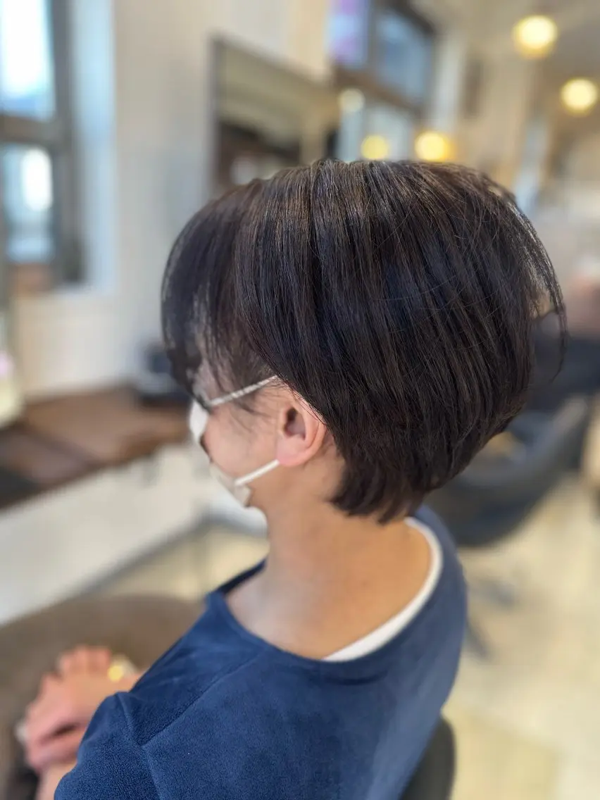 カット　ショートボブ style（無料）＋水素トリートメント4STEPメニューの写真