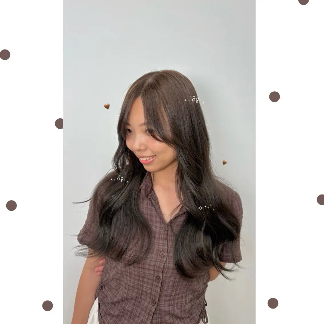 ロング カラー ブリーチ ダブルカラー インナーカラー 髪質改善 韓国風ヘア ひ な た⌇ elto 四条烏丸のヘアスタイル