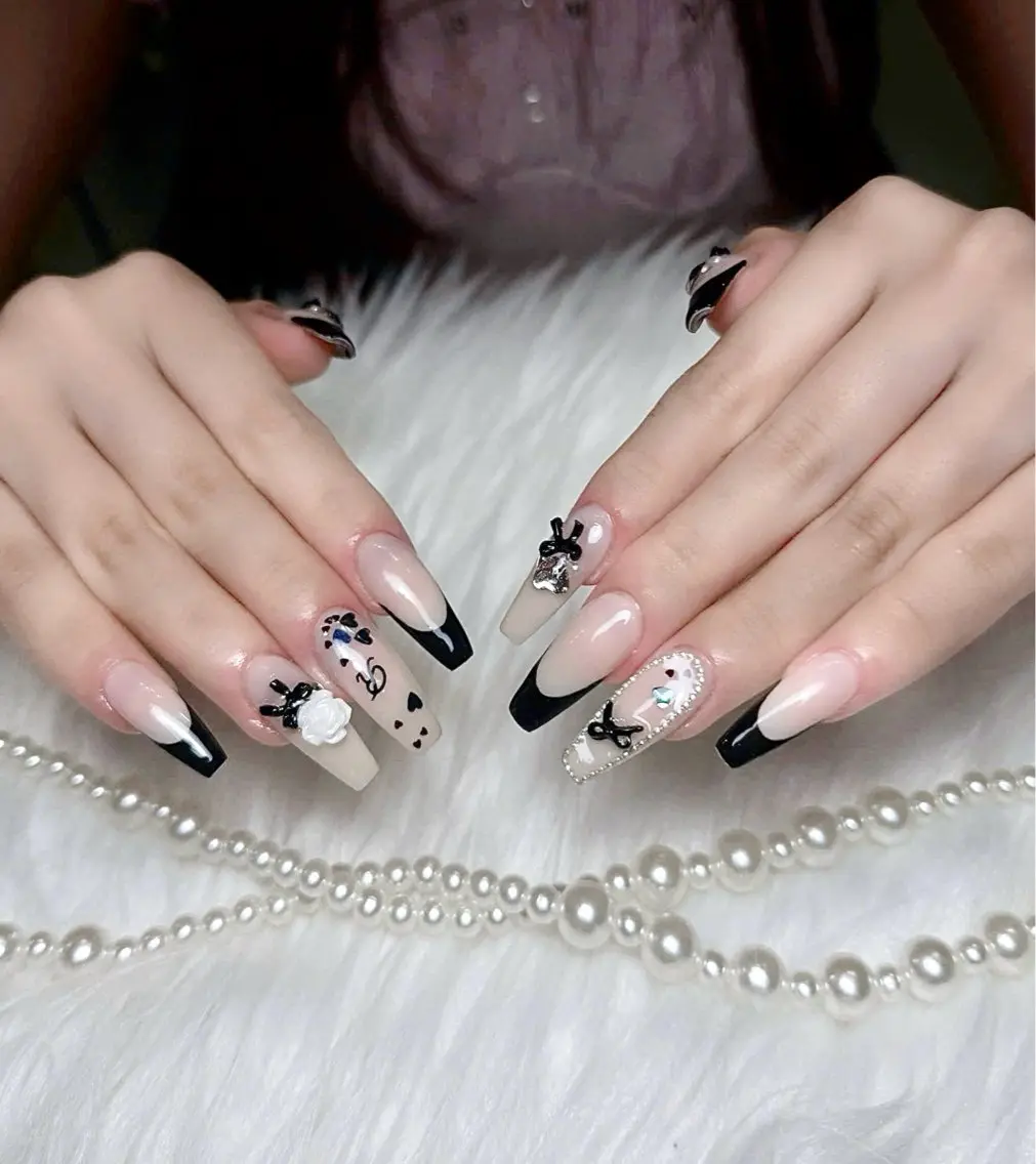 ネイル 長さ出し ジェルネイル 韓国ネイル シンプルネイル 夏ネイル ハンドネイル NEM nailstudioのネイルデザイン