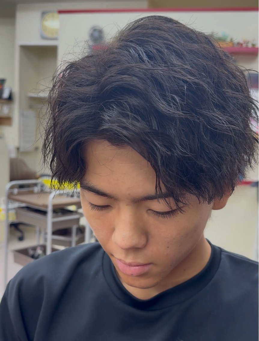 パーマ ツイストスパイラルパーマ スパイラルパーマ ナカジマ美容室東鯖江 kaoriのヘアスタイル