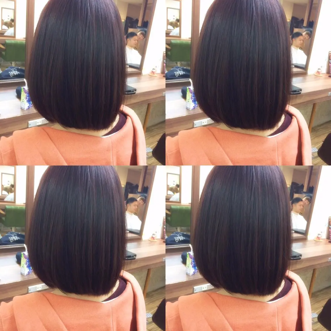 ショート ミディアム カラー ブラウンカラー ピンクカラー トリートメント 🟦髪質改善6年 💊YAMAMOTOのヘアスタイル
