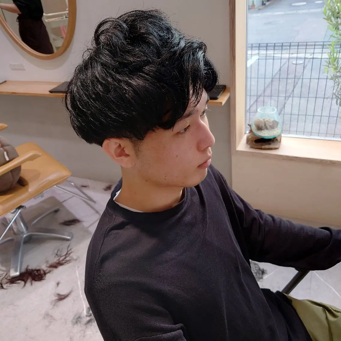 ショート ナカヤマ ヒロトのヘアスタイル