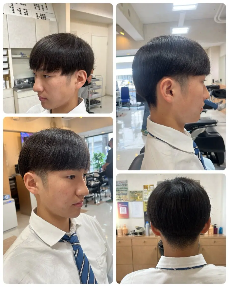 ミディアム メンズ マッシュ ツーブロック ✂︎men's hair✂︎立石亮のヘアスタイル