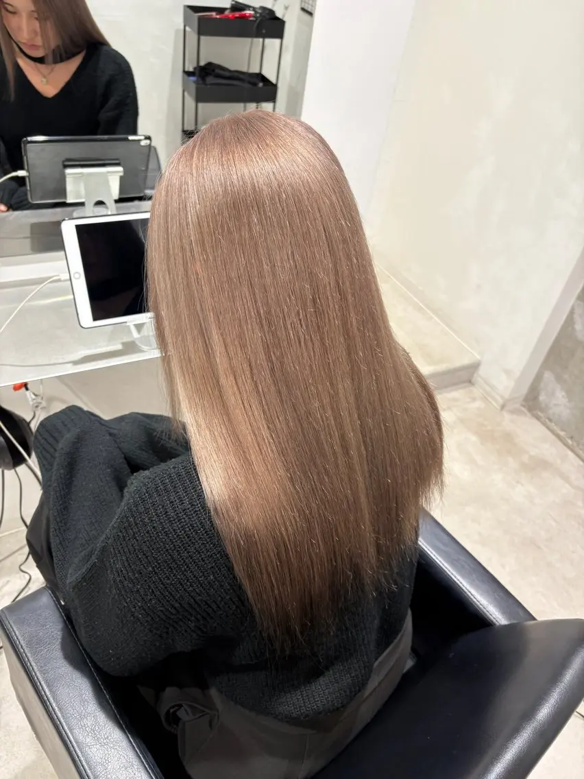 ロング ヘアカラー トリートメント MIHO☾·̩͙⋆ Kroのヘアスタイル