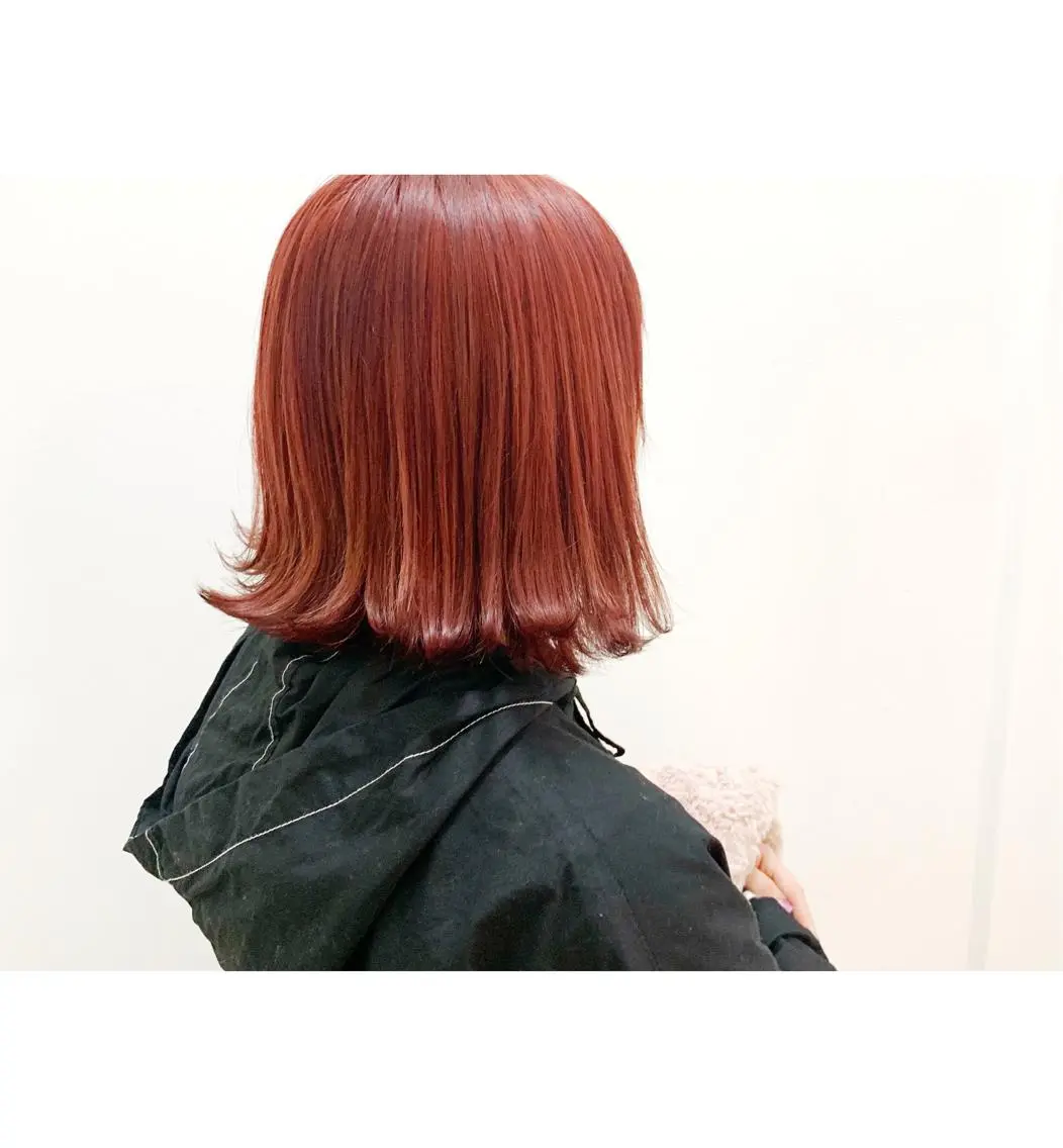 ミディアム ヘアカラー karen ☺︎のヘアスタイル