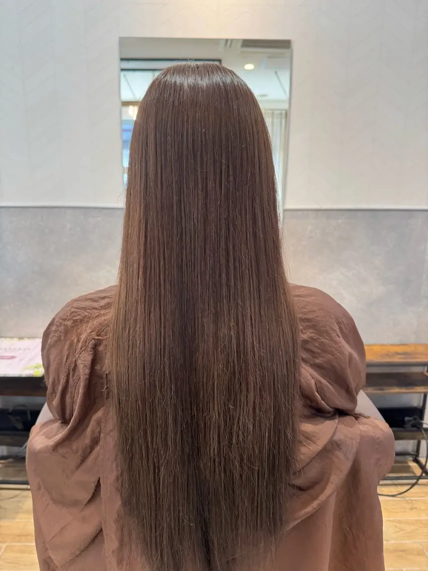 艶カラー➕ワンステップトリートメント🌈ᵕ̈*✨の写真