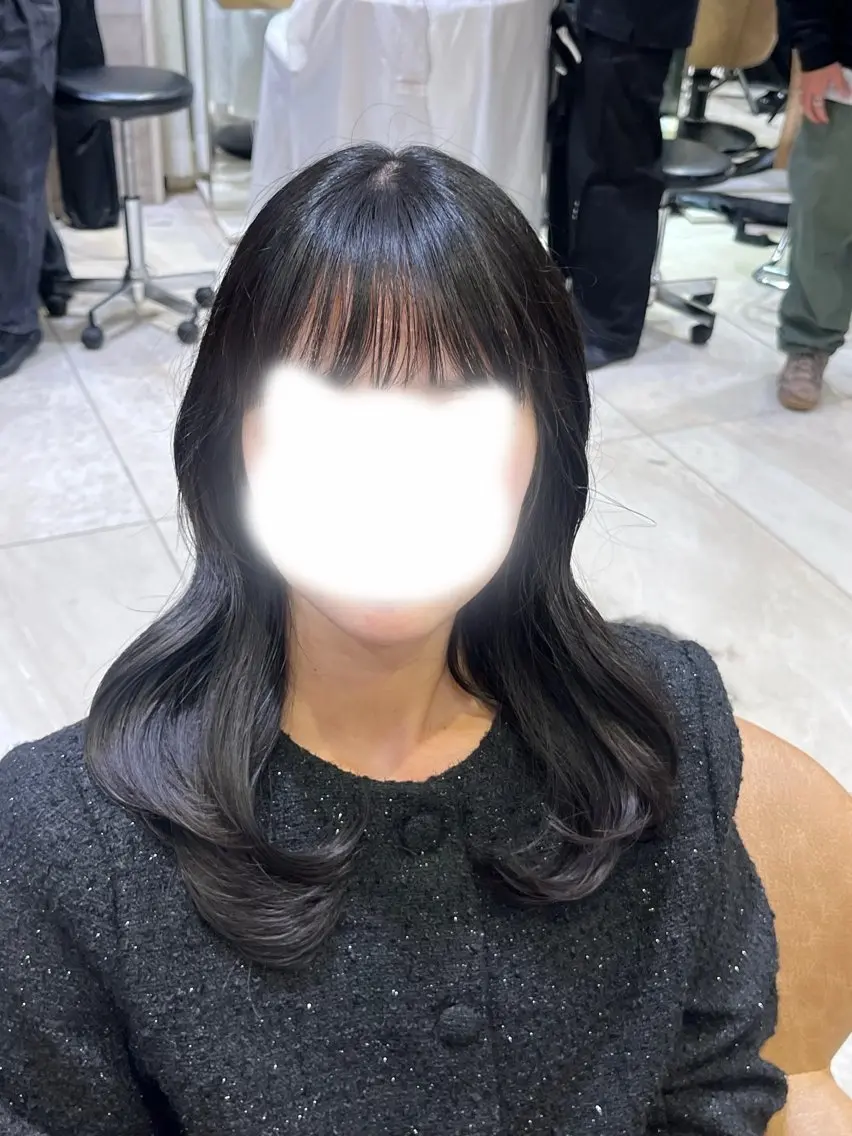 ミディアム レイヤーカット ローレイヤー 🍯レイヤー/ボブ 🍯髪質改善️ みゆのヘアスタイル