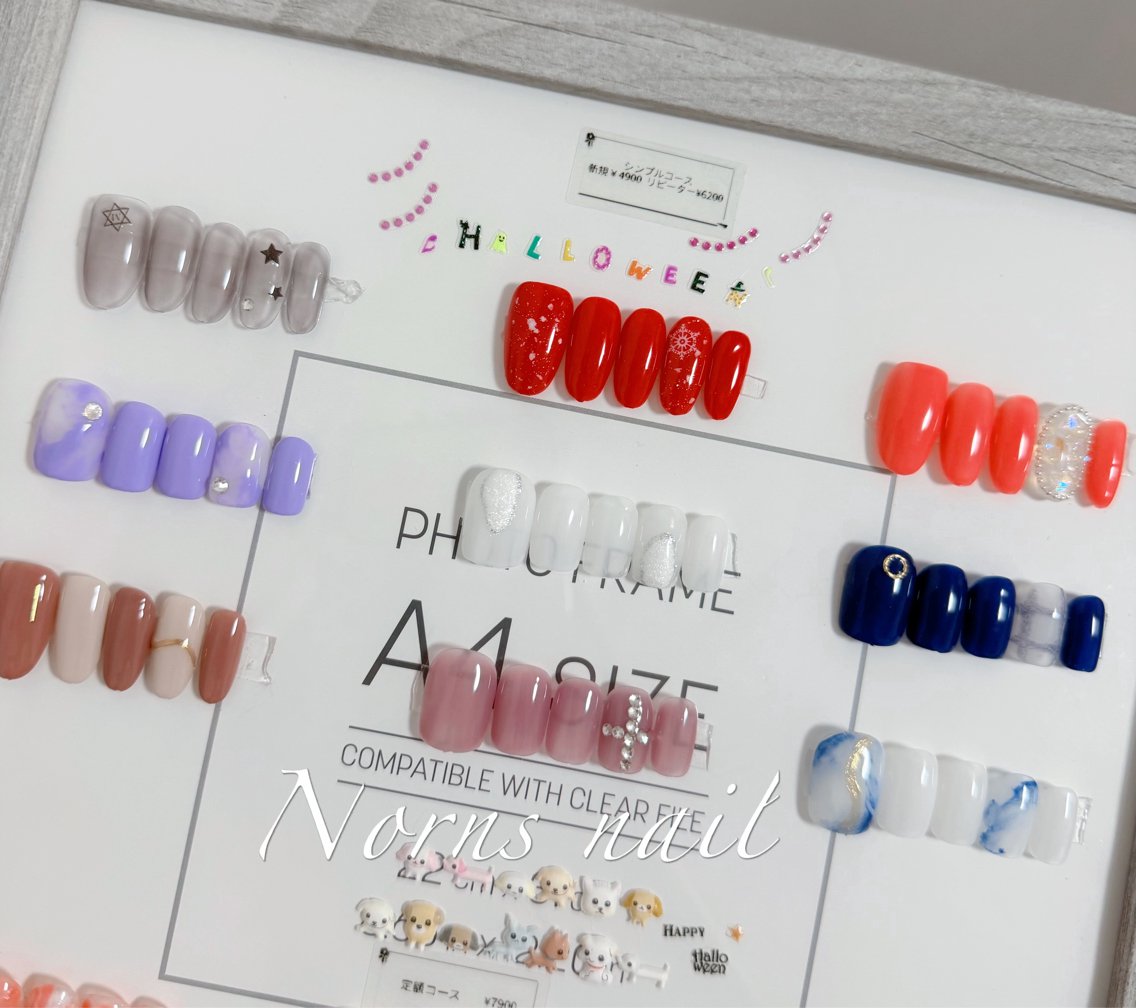 ネイル ハンドネイル Norns nail (猫いるサロン🐈)のネイルデザイン