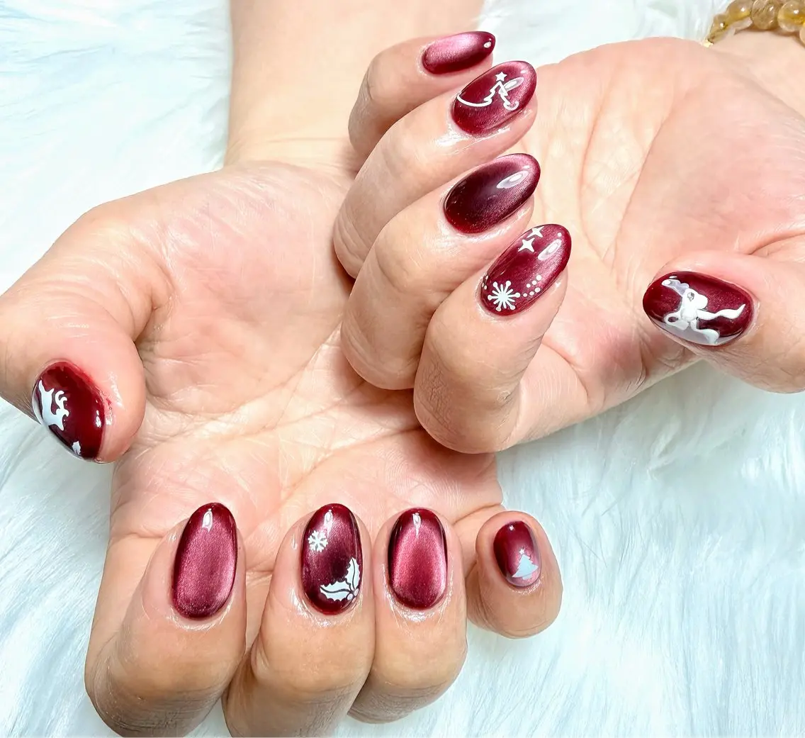 ネイル ジェルネイル ロングネイル ニュアンスネイル ワンカラーネイル シンプルネイル Kora Nailのネイルデザイン