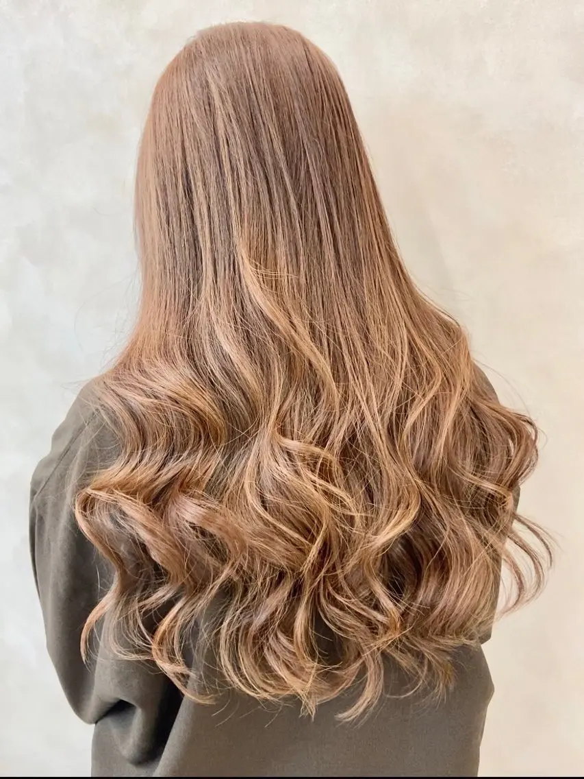 ロング カット ヘアカラー トリートメント 韓国ヘア🇰🇷 髪質改善✨掛川大輝のヘアスタイル