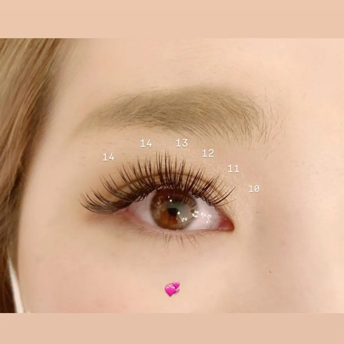 マツエク・マツパ 付け放題 apis eyeのマツエク・マツパデザイン