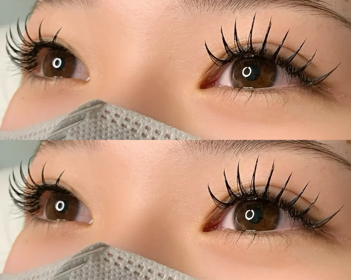 マツエク・マツパ フラットラッシュ Eyelash Salon IROのマツエク・マツパデザイン