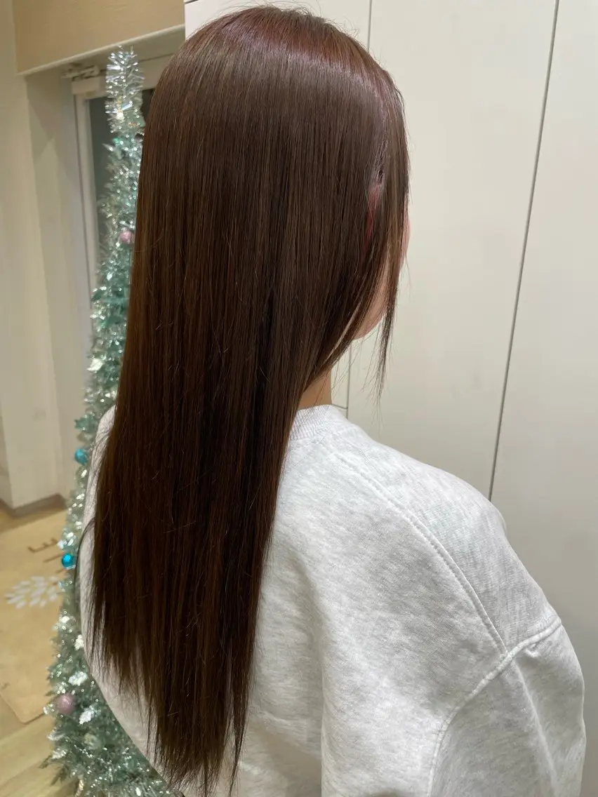 ロング カラー CRECE♪山下 琴未のヘアスタイル