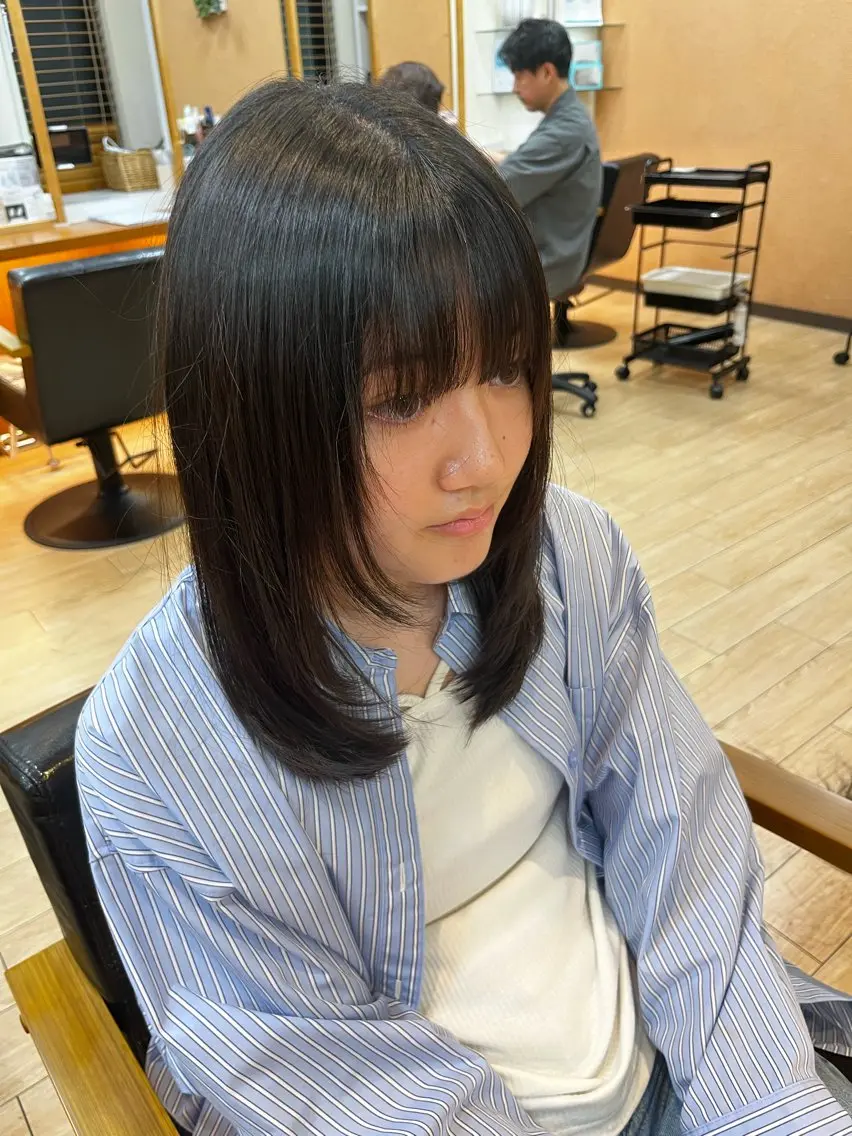 【minimo限定！】レイヤーカット✂️＋1stepトリートメントの写真