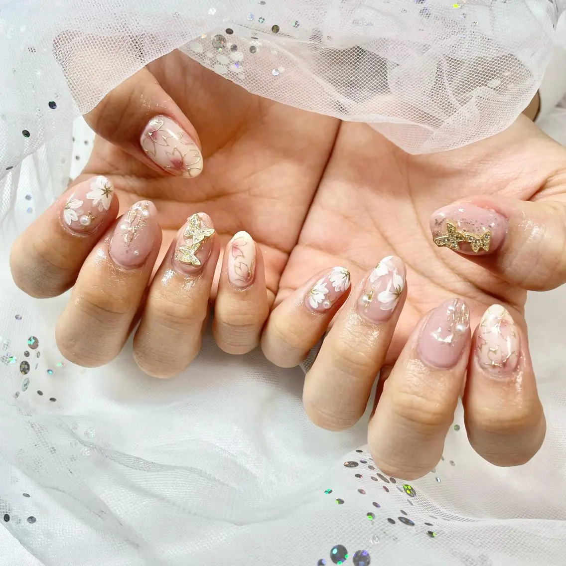 ネイル ハンドネイル 🎀AYAKO 🎀中韓ネイルのネイルデザイン