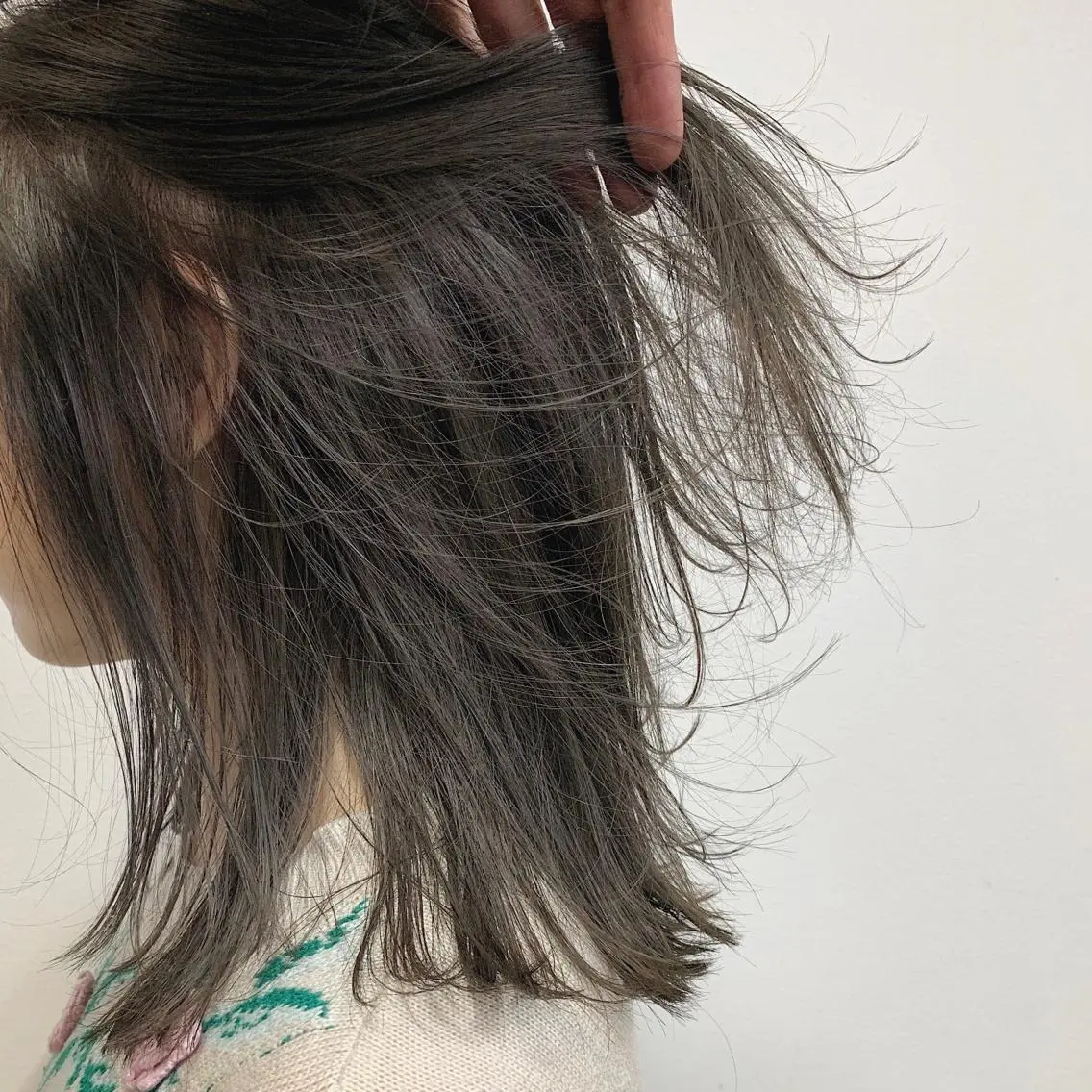 透明感カラー＋3stepシルクトリートメント※赤みや黄みが出てしまう方はぜひご相談ください！#ワンカラーの写真