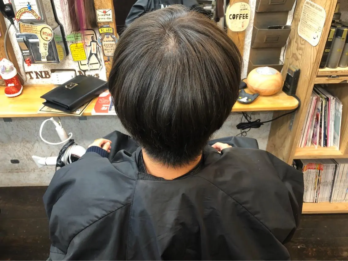 ショート カラー メンズ 産休の為お休みです! 小島凜のヘアスタイル